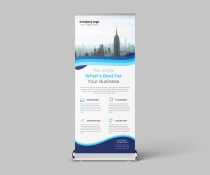 Business Roll Up Banner Design Template Screenshot 1