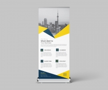 Business Agency Roll Up Banner Standee Template Screenshot 1