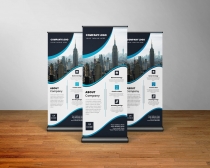 Modern Agency Business Roll Up Banner Template Screenshot 2