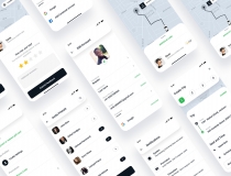 GoRide - Taxi Book Mobile App UI Kit Figma Screenshot 5