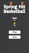 Spring Hit Basketball - Unity3d source code  Screenshot 1