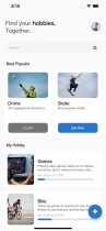 Hobbies - Social Flutter Apps With API Backend Screenshot 5