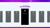 Mobile Application Website HTML Theme Screenshot 4