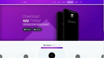 Mobile Application Website HTML Theme Screenshot 5