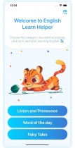 English Learn Helper iOS Application  Screenshot 1