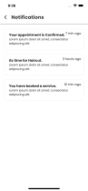 Salon Booking App React Native Screenshot 6