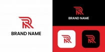 R Letter Tech Logo Design Screenshot 1