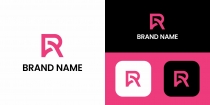 R Letter Logo Design Screenshot 1