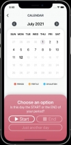 Period Tracker - SwiftUI Source Code Screenshot 5