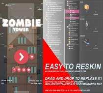 Zombie Tower - iOS Source Code Screenshot 1