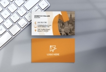 Clean Business Card template Design Screenshot 2