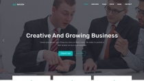 Maxon - Landing Page Template Screenshot 1