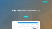 Maxon - Landing Page Template Screenshot 3