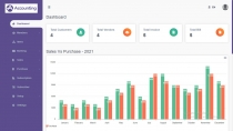 Accounting System PHP Script Screenshot 1