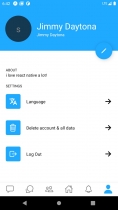 React native Social Network UI Kit  Screenshot 16