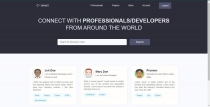 Connect - Professionals Marketplace - Python Djang Screenshot 1