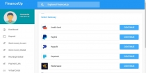 FinanceUp - Fintech Payment System Screenshot 4