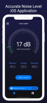 Noise Level - iOS Application Screenshot 1
