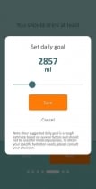 Water Drinking Reminder - Flutter App Screenshot 14