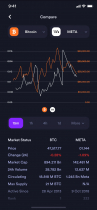 IonCrypto  Ionic Cryptocurrency Wallet UI Theme Screenshot 3