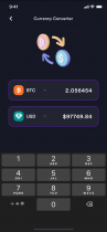 IonCrypto  Ionic Cryptocurrency Wallet UI Theme Screenshot 4