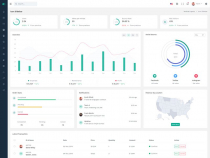 Upzet - Admin And Dashboard Template Screenshot 8