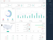 Upzet - Admin And Dashboard Template Screenshot 12