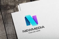 New Media Letter N Logo Screenshot 1