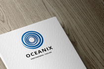 Oceanix Letter O Logo Screenshot 2