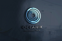 Oceanix Letter O Logo Screenshot 3