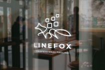 Line Fox Logo Screenshot 3