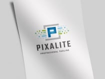 Pixalite Letter P Logo Screenshot 2