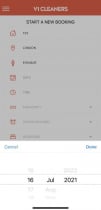 Cleaning Services Booking App - Ionic With Backend Screenshot 10