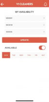 Cleaning Services Booking App - Ionic With Backend Screenshot 23