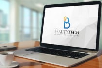 Letter B Beauty Technology Logo Design Screenshot 3