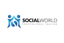 Social World Impact Logo Design Screenshot 1