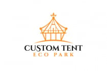 Outdoor Forest Eco Park Custom Tent Logo Design Screenshot 1