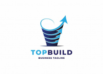 Top Build Real Estate Finance Logo Design Screenshot 1