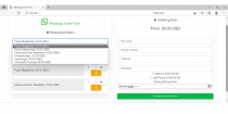 WhatsApp Order Form Screenshot 1