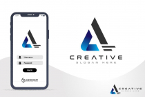 Creative Brand A - Letter Logo Design Screenshot 4