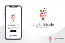 Creative Digital Study Logo Design Screenshot 2