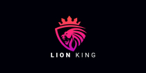 Lion Kingdom Vector Logo Screenshot 1