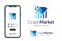 Graph Market Financial And Accounting Logo Design Screenshot 4