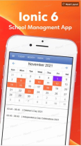 School Managment Modern UI Ionic 5 Screenshot 9