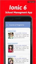 School Managment Modern UI Ionic 5 Screenshot 15