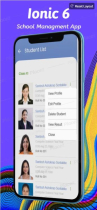 School Managment Modern UI Ionic 5 Screenshot 23