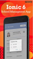 School Managment Modern UI Ionic 5 Screenshot 24