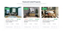 RentVilla - Modern Real Estate HTML5 Template Screenshot 2