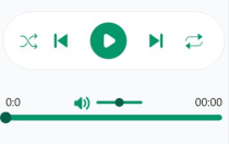 React JS Music Player  Screenshot 2