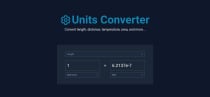 React Units Converter NodeJS Screenshot 1